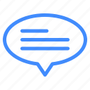 chat, comment, dialogue, communication, box