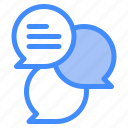 speaking, comment, dialogue, communication, chat, box 