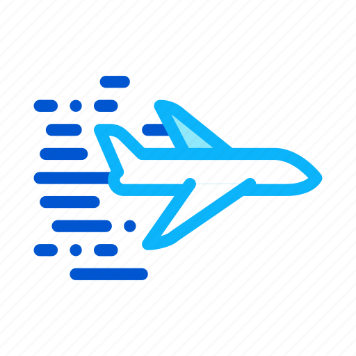Airplane, fast, flying, high, motion, moving, speed icon - Download on Iconfinder