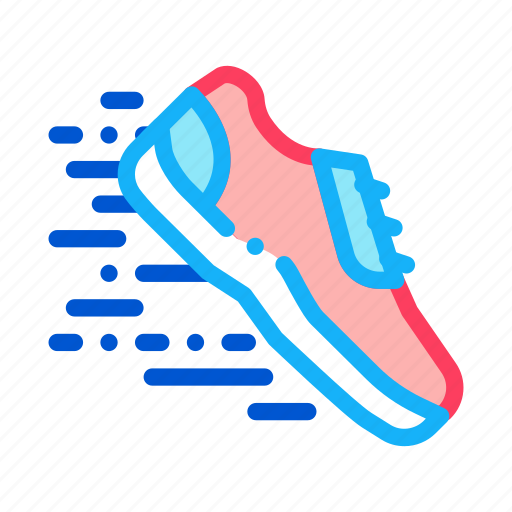 Fast, high, motion, moving, sneaker, speed, sportive icon - Download on ...