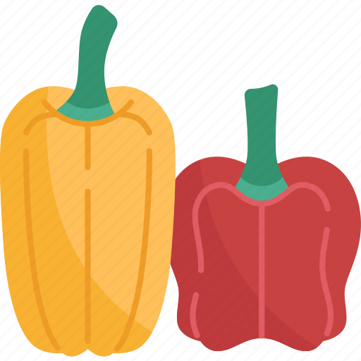 Paprika, bell, spicy, vegetable, ingredient icon - Download on Iconfinder