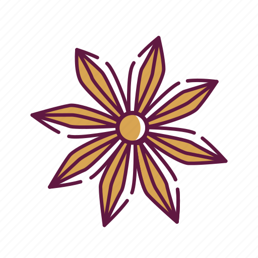 Anise, cooking, ingredient, plant, seasoning, spice, star icon - Download on Iconfinder