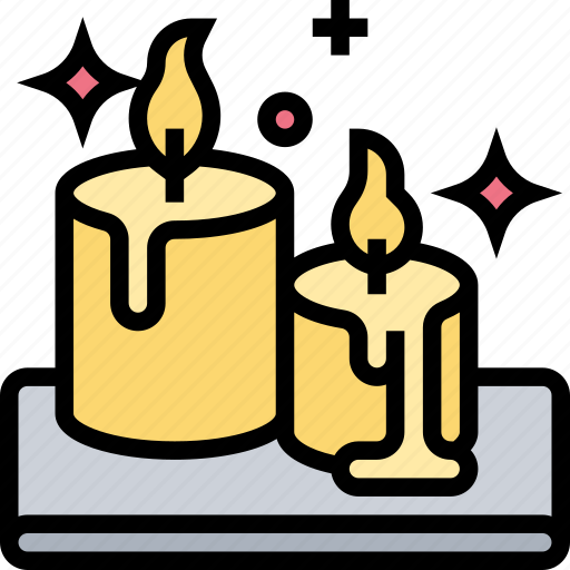 Candles, meditation, spirituality, aroma, spa icon - Download on Iconfinder