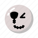 emoji, emoticon, ghost, halloween, scary, spooky