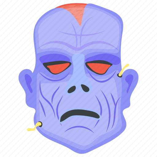 Death, evil face, evil halloween, evil head, halloween character icon - Download on Iconfinder