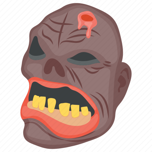 Dead man, halloween character, horror face, spooky creature, zombie apocalypse icon - Download on Iconfinder