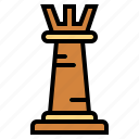 chess, piece, rook, sport