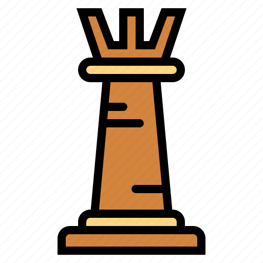 Chess, piece, rook, sport icon - Download on Iconfinder
