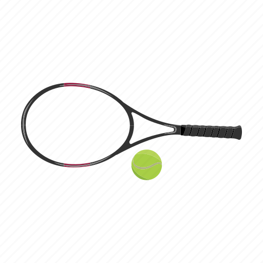 Attribute, ball, competition, equipment, racket, sport, tennis icon - Download on Iconfinder