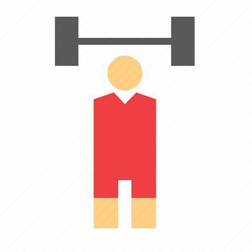 Olympic, olympics, people, sport, sports, weightlifter, weightlifting icon - Download on Iconfinder