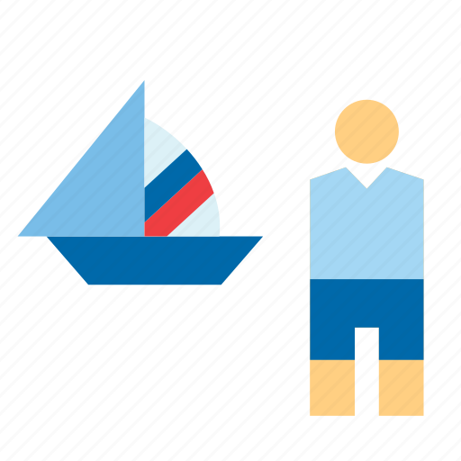 Olympic, olympics, sport, sports, boat, sailing, sailor icon - Download on Iconfinder