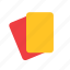 sport, card, football, red, refree, soccer, yellow 