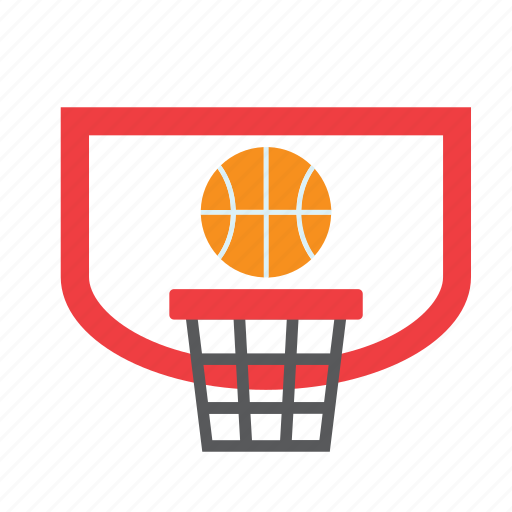 Backboard, ball, basket, basketball, net, ring, sport icon - Download on Iconfinder