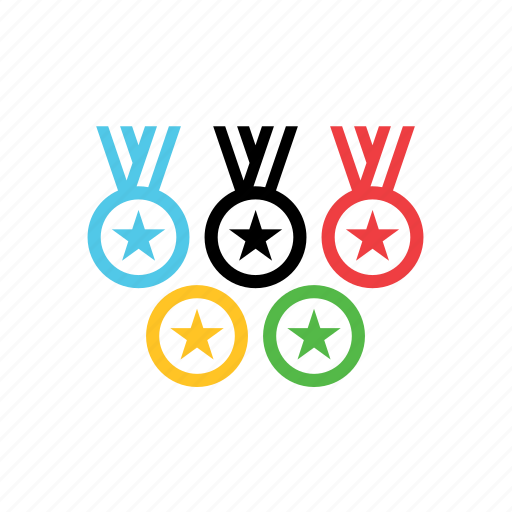 Games, medals, olympic, olympics, rings, sport icon - Download on Iconfinder