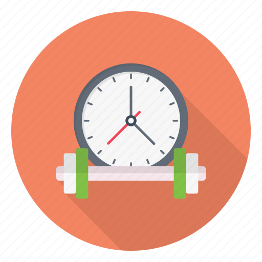 Barbell, fitness, gym, sport, time icon - Download on Iconfinder