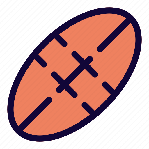 Rugby, sport, ball, game icon - Download on Iconfinder