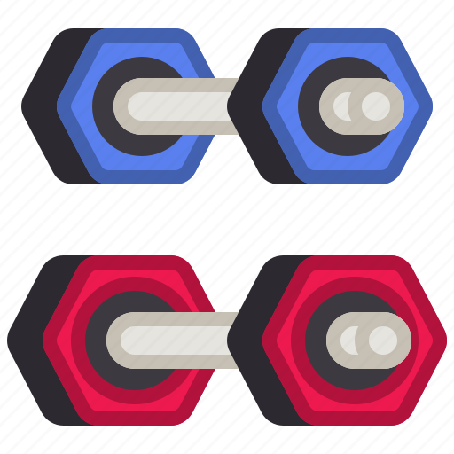 Dumbbell, gym, fitness, equipment, weight, exercise icon - Download on Iconfinder