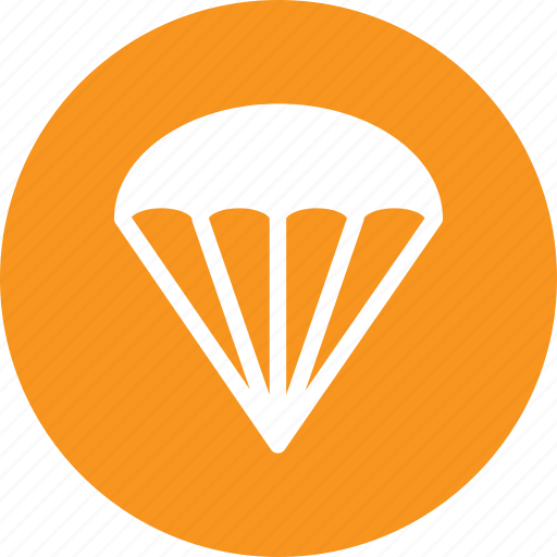 Discover, fly, leisure, parachute icon - Download on Iconfinder
