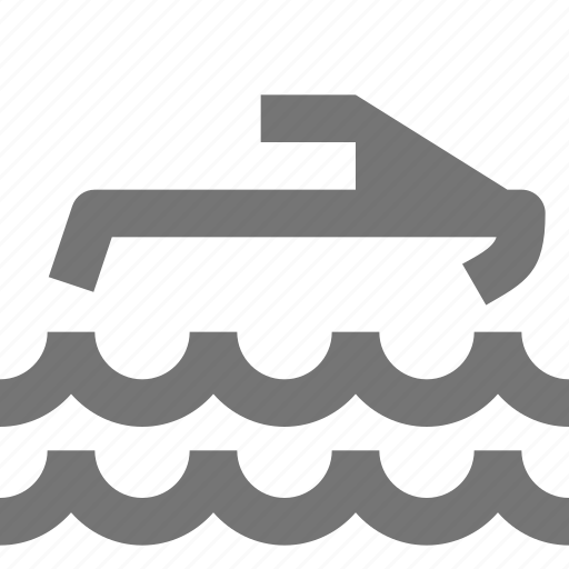 Jetskii, waves, ride, transport, vehicle, water icon - Download on Iconfinder