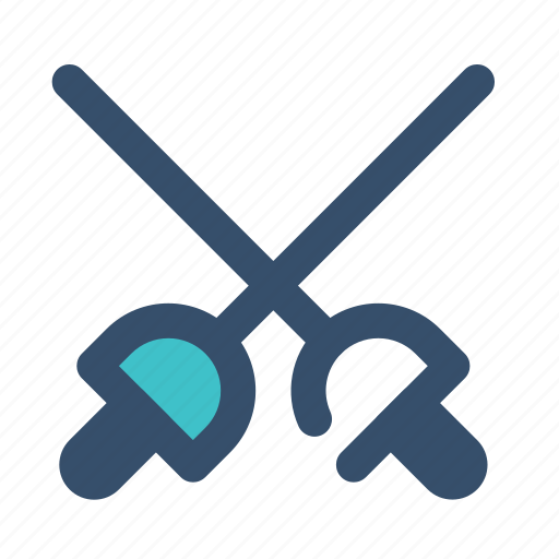 Fencing, fight, sabre, sport, sword icon - Download on Iconfinder