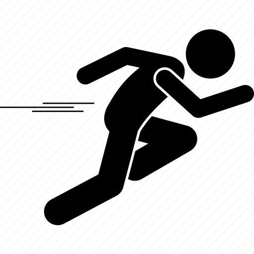 Sport, athletic, athlete, running, sprint, sprinter, sprinting icon - Download on Iconfinder