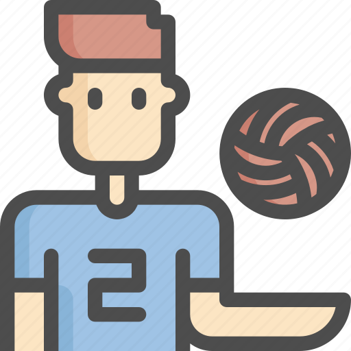 Avatar, ball, man, sport, sports, volleyball icon - Download on Iconfinder