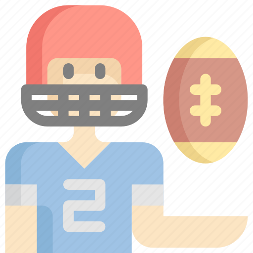 American, avatar, football, man, rugby, sport, sports icon - Download on Iconfinder