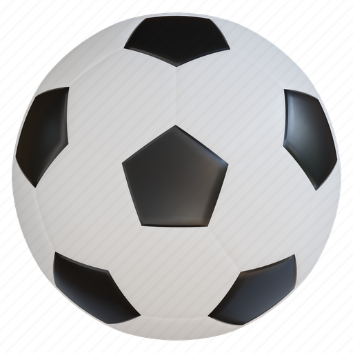 Soccer, ball, football, sport, game, play, sports 3D illustration - Download on Iconfinder