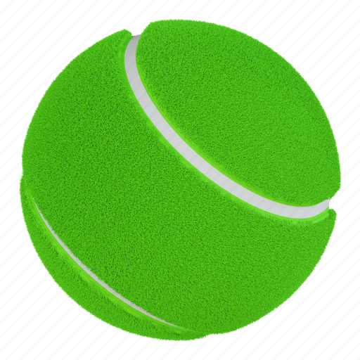 Tennis, ball, sport, game, play, tennis ball 3D illustration - Download on Iconfinder