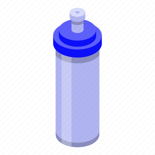 Bottle, cartoon, fitness, hand, isometric, sport, water icon - Download on Iconfinder