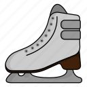 athlete, ice skating, ice skating shoes, sport