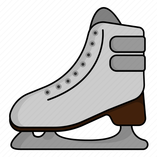 Athlete, ice skating, ice skating shoes, sport icon - Download on Iconfinder