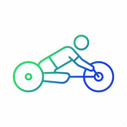 Road cycling, cycling competition, disability, disabled sportsman icon - Download on Iconfinder
