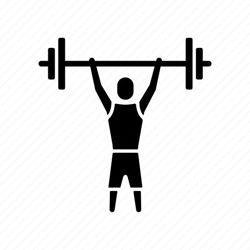 Weightlifting, sport competition, disabled athlete, disabled sportsman icon - Download on Iconfinder