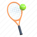 tennis, racquet, sport, equipment, illustration, game 