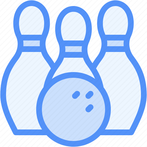 Bowling, pins, equipment, sports, game icon - Download on Iconfinder