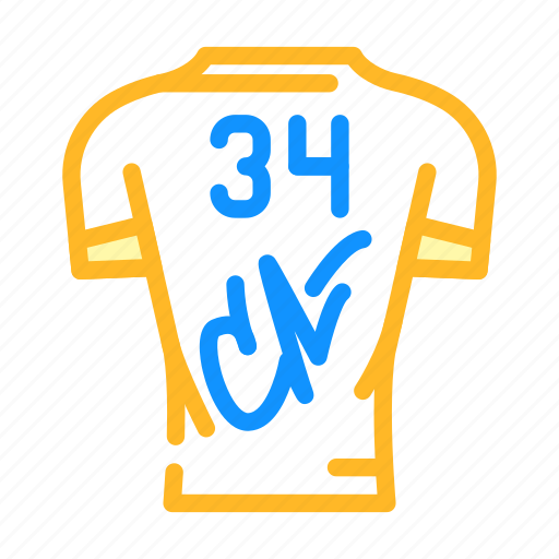 T, shirt, autograph, sport, fan, supporter, accessories icon - Download on Iconfinder