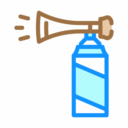 Vuvuzela, air, bottle, sport, fan, supporter icon - Download on Iconfinder