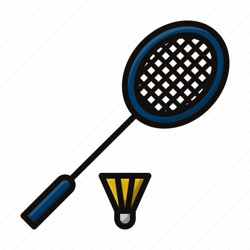 Badminton, racket, shuttlecock icon - Download on Iconfinder