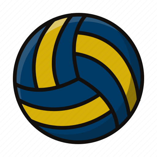 Ball, sports, volley, volleyball icon - Download on Iconfinder