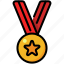medal, sport, award, achievement, success 