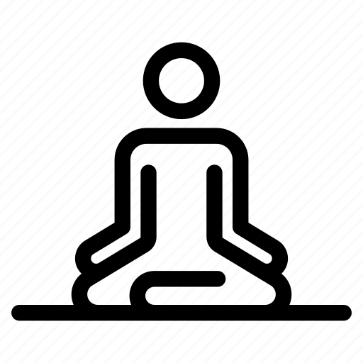 Meditating, guru, yoga, meditation, lotus, position icon - Download on Iconfinder
