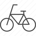 bicycle, bike, cycling, line, outline, ride, sport