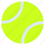 tennis, ball, tennis ball, sport, fitness, play 