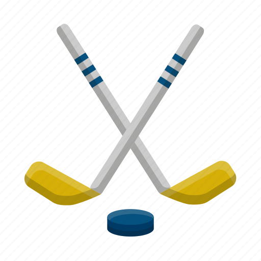 Hockey, puck, sport, stick icon - Download on Iconfinder