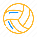 volleyball, sport, game, ball, sportsman, activity