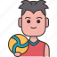 volleyball, player, man, athlete, tournament 