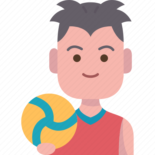 Volleyball, player, man, athlete, tournament icon - Download on Iconfinder