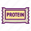 protein, bar 
