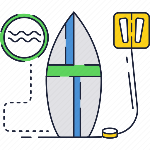 Board, ocean, sea, surfboard, surfing, waves icon - Download on Iconfinder